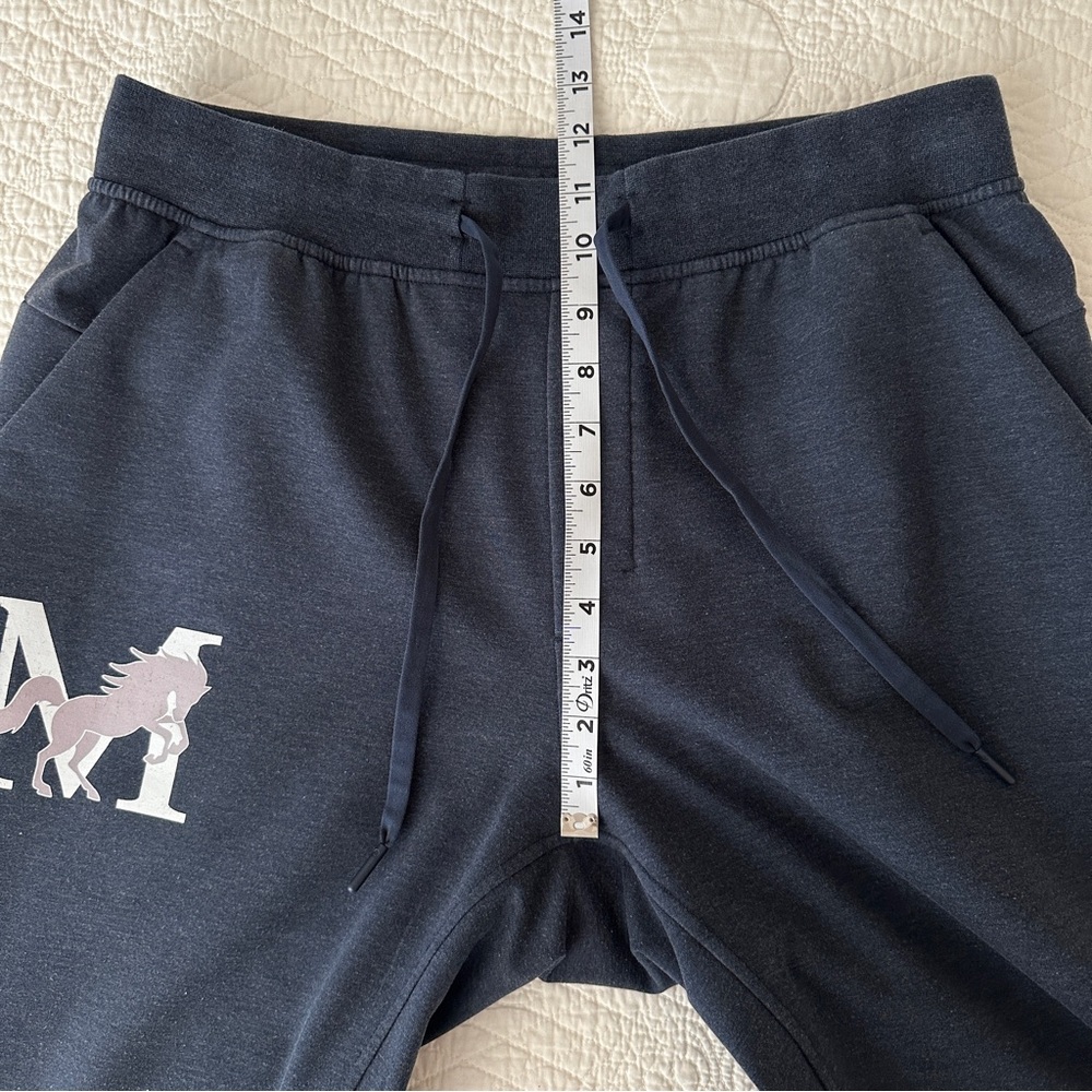 Lululemon City Sweat Jogger Pant Mustang Logo Men’s Large Heathered True Navy - Picture 8 of 10